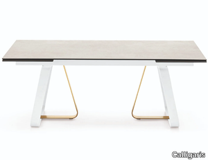 SUNSHINE - Extending ceramic table _ Calligaris