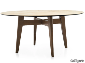 ABREY - Round ash table _ Calligaris