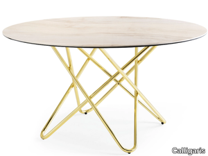 STELLAR - Round ceramic table _ Calligaris