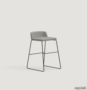 Concord Low Barstool Metal Base