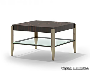 ALIAS Q - Square wooden coffee table _ Capital Collection