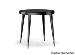 BLACK TIE D70 - Round wooden high side table _ Capital Collection