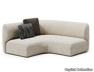 CLOUD - Corner modular fabric sofa module _ Capital Collection