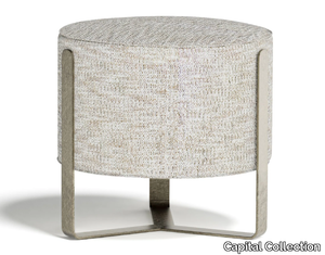 AUREA - Low fabric stool _ Capital Collection