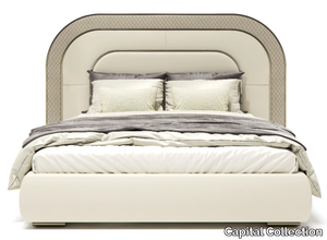 EDEN.24 - Upholstered double bed with integrated lighting _ Capital Collection