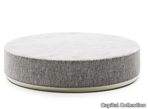 ÉTOILE - Low round marble coffee table _ Capital Collection