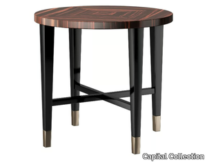 KIRON - Round wooden coffee table _ Capital Collection