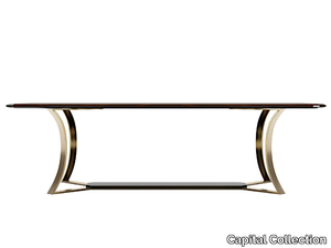 MUST R - Rectangular wooden and metal dining table _ Capital Collection