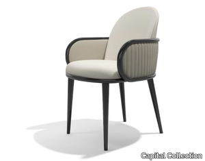 GALA - Fabric chair with armrests _ Capital Collection