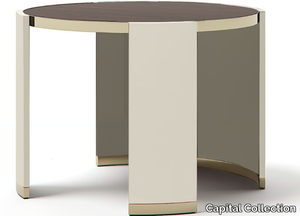 JEWEL 70 - Round wooden coffee table _ Capital Collection