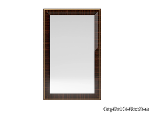 KU-R - Rectangular framed wooden mirror _ Capital Collection