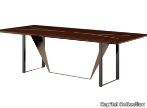 PRISMA - Rectangular wooden dining table _ Capital Collection