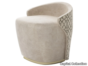 VORTEX S - Fabric easy chair with armrests _ Capital Collection