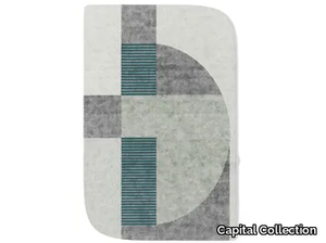 ECLISSE - Handmade wool rug with geometric shapes _ Capital Collection