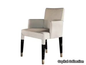 KEATRIX S - Upholstered fabric chair with armrests _ Capital Collection