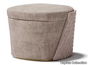 MAJESTIC M - Oval fabric pouf _ Capital Collection