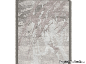 MINERVA - Patterned rectangular wool and bamboo silk rug _ Capital Collection