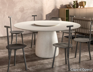 BOLD - Round cement table _ Capo d’Opera