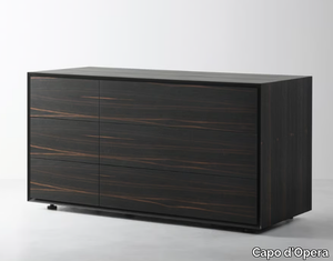 QUARANTACINQUE - Chest of drawers with integrated handles _ Capo d’Opera