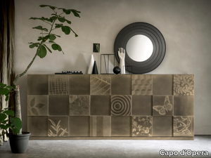 QUADRO - Sideboard with folding doors _ Capo d’Opera