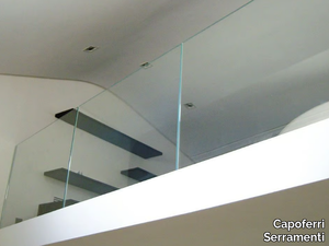 Window railing - Glass Window railing _ Capoferri Serramenti