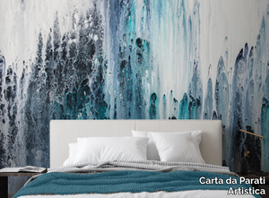 ASTRATTO LIQUIDO - Washable vinyl wallpaper _ Carta da Parati Artistica