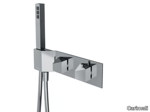 DSIDE 0-DSD5101EST-CR/0-DSD5102EST-CR - Recessed thermostatic shower mixer with hand shower _ Carimali