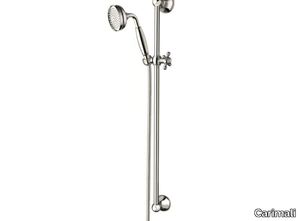 COLONIAL H90/H60 - Brass shower wallbar with hand shower and hose _ Carimali