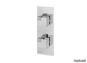 OCUBE 0-OCB4101EST-CR/0-OCB4102EST-CR - Recessed thermostatic shower mixer with plate _ Carimali