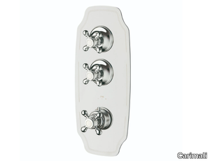 COLONIAL 21024EST-CR - Recessed thermostatic shower mixer with plate _ Carimali