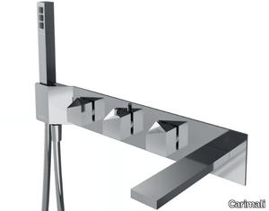 DSIDE 0-DSD6101EST-CR/0-DSD6102EST-CR - Recessed bathtub mixer with hand shower _ Carimali