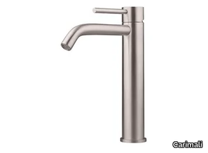 NAVIS 0-NVS1701-316 - High 1 hole countertop stainless steel washbasin mixer _ Carimali