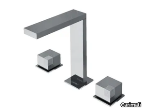 QCUBE MISCELATORE LAVABO 3 VIE - Washbasin taps _ Carimali