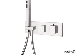 ILQUADRO 21821EST-CR/21831EST-CR - Recessed thermostatic shower mixer with hand shower _ Carimali