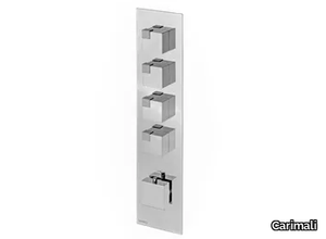 OCUBE 0-OCB4003EST-CR - Recessed thermostatic shower mixer with plate _ Carimali