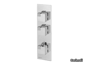 OCUBE 0-OCB4201EST-CR - Recessed thermostatic shower mixer with plate _ Carimali