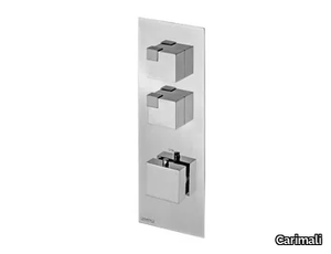 OCUBE 0-OCB4001EST-CR - Recessed thermostatic shower mixer with plate _ Carimali