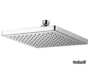 SQUARE 23421-CR - Chromed brass overhead shower with arm _ Carimali