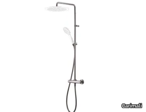 RIGOLETTO 01-0800-CR/01-0900-CR - Wall-mounted shower panel with diverter _ Carimali