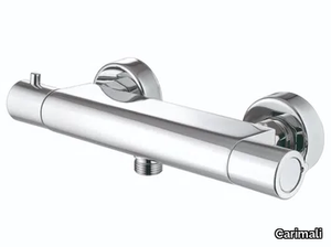 RIGOLETTO 21505-CR - External thermostatic brass shower mixer _ Carimali