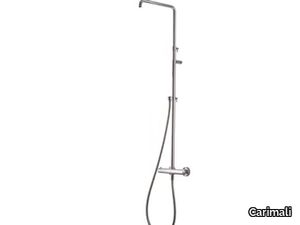 RIGOLETTO TELESCOPIC 01-0840/01-0940 - Wall-mounted shower panel with diverter _ Carimali