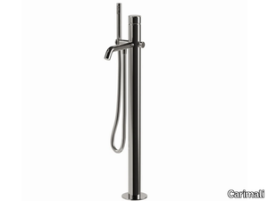 STILL-OH 0-STL7301EST-CR - Floor standing bathtub mixer with hand shower _ Carimali