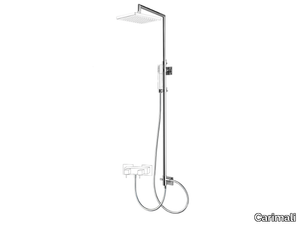 CORNER TELESCOPIC 00470/ID / 00470/ED - Wall-mounted shower panel with diverter _ Carimali