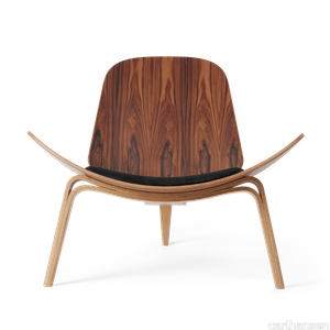 CH07 J60P Shell Chair Anniversary Edition, upholstered