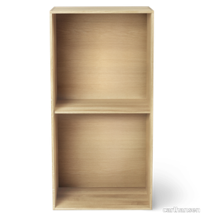 FK63 Deep bookcase, upright