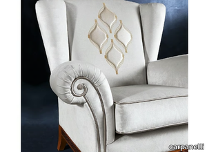 ARTS - Upholstered fabric armchair _ carpanelli