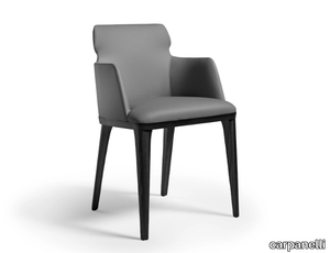 SHAPE - Upholstered chair with armrests _ carpanelli