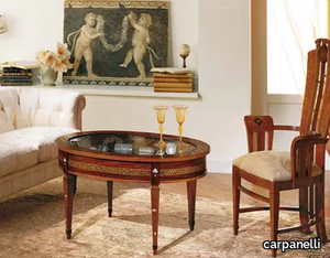 BACHECA - Oval coffee table _ carpanelli