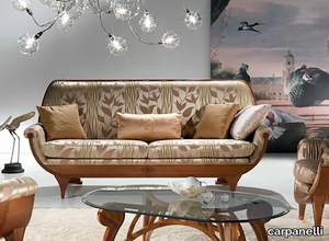 CONFORT - Walnut sofa _ carpanelli