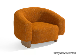 BETTY - Fabric armchair with armrests _ Carpanese Home